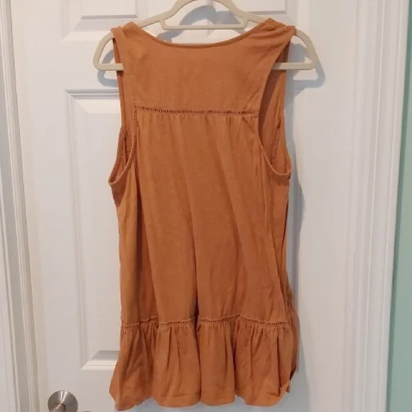 Anthropologie Amber Tiered Tank Top - Picture 3 of 3